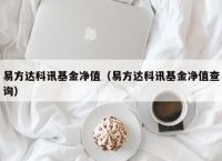 易方达科讯基金净值（易方达科讯基金净值查询）