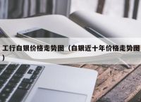 工行白银价格走势图（白银近十年价格走势图）