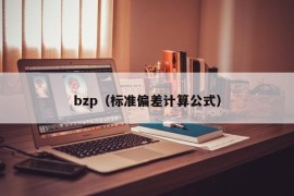 bzp（标准偏差计算公式）