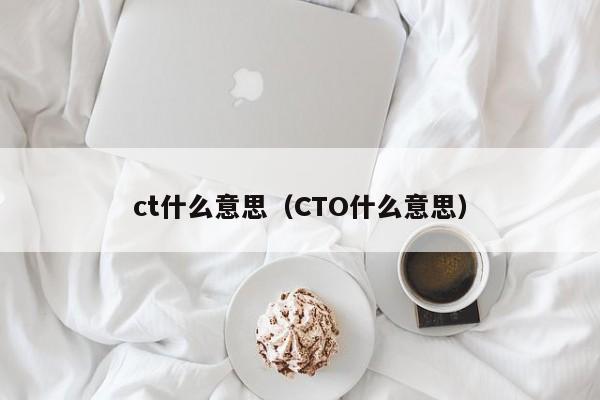 ct什么意思（CTO什么意思）