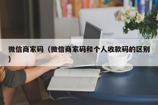 微信商家码（微信商家码和个人收款码的区别）