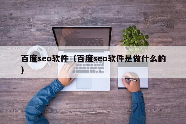 百度seo软件（百度seo软件是做什么的）