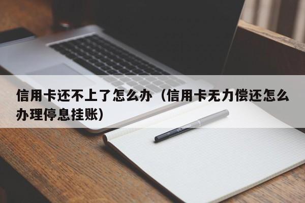 信用卡还不上了怎么办（信用卡无力偿还怎么办理停息挂账）